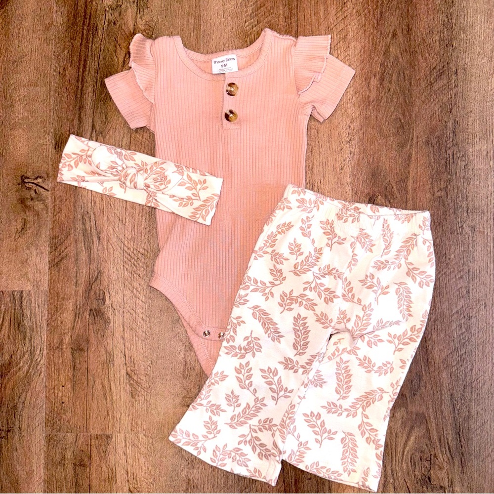 Mauve Baby Outfit